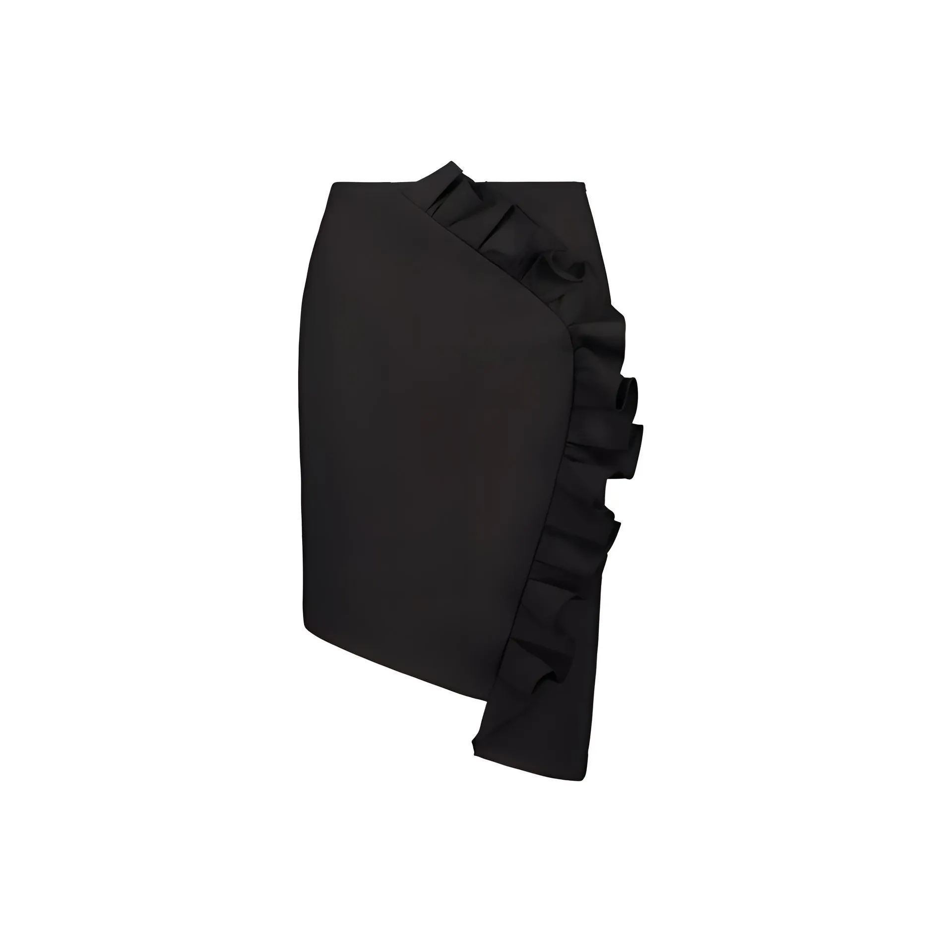 SUNDAY LIFE Повседневный Длинный Юбка Женская Черная