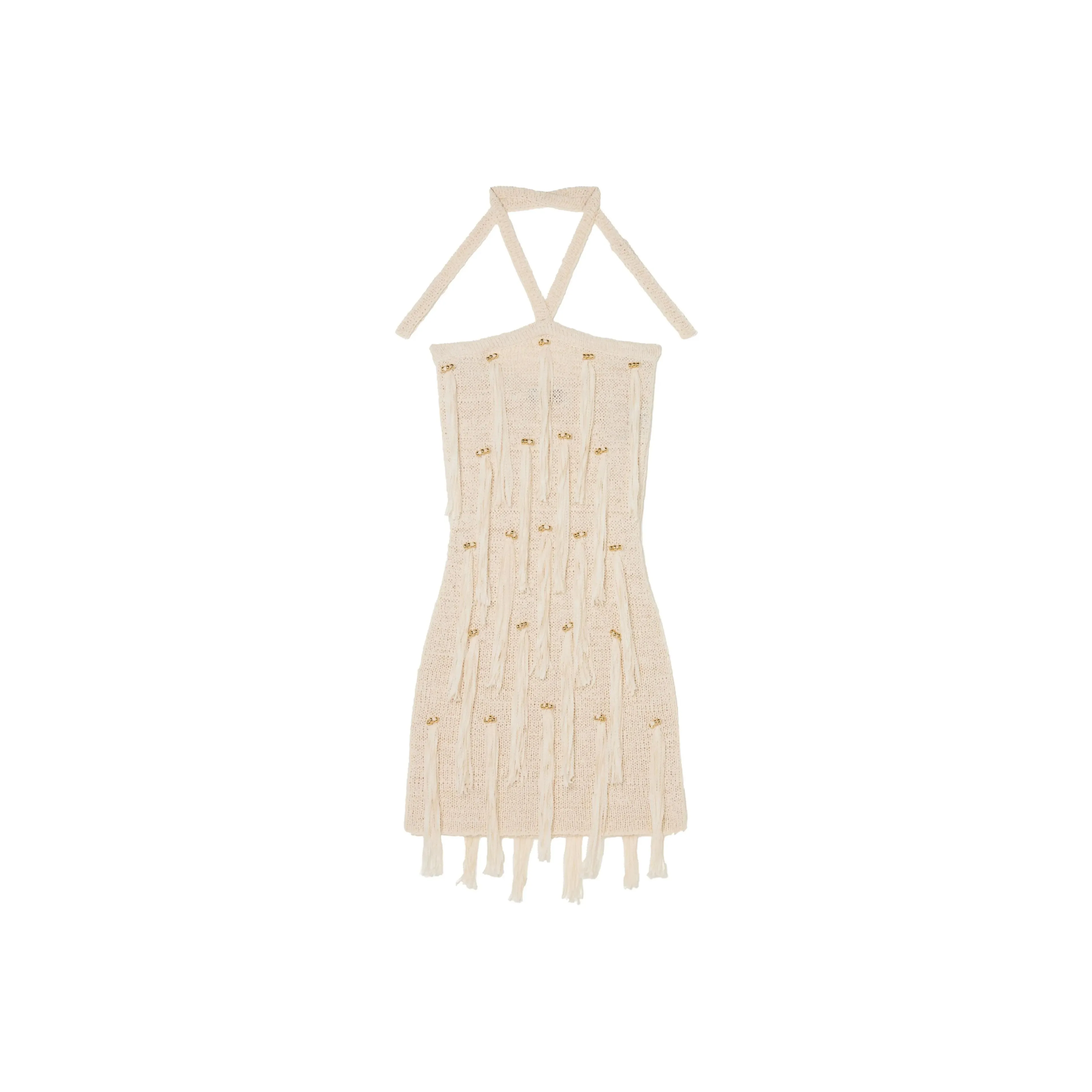 Alanui Cape Jasmine Mini Dress