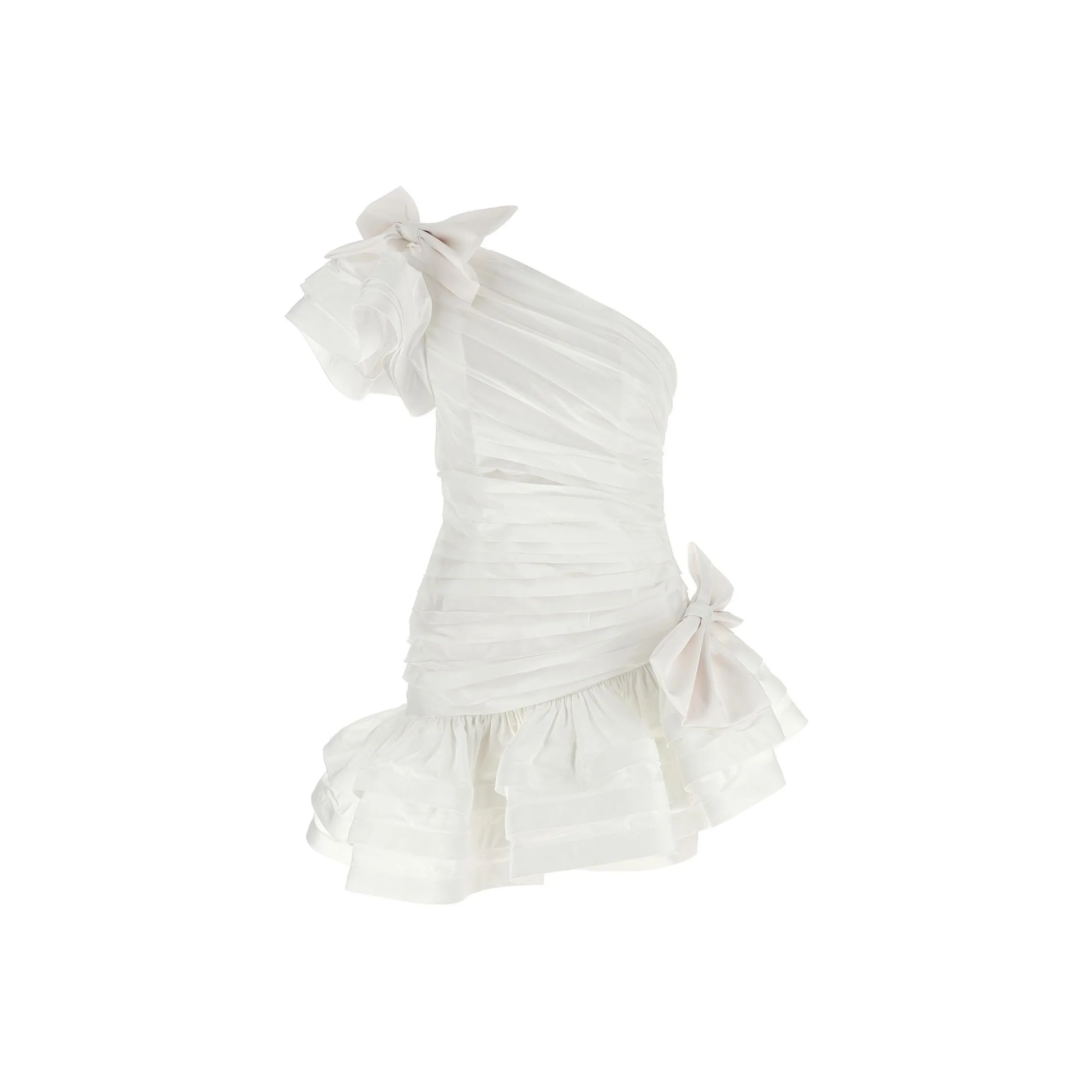 Alessandra Rich Ruffled Mini Dress