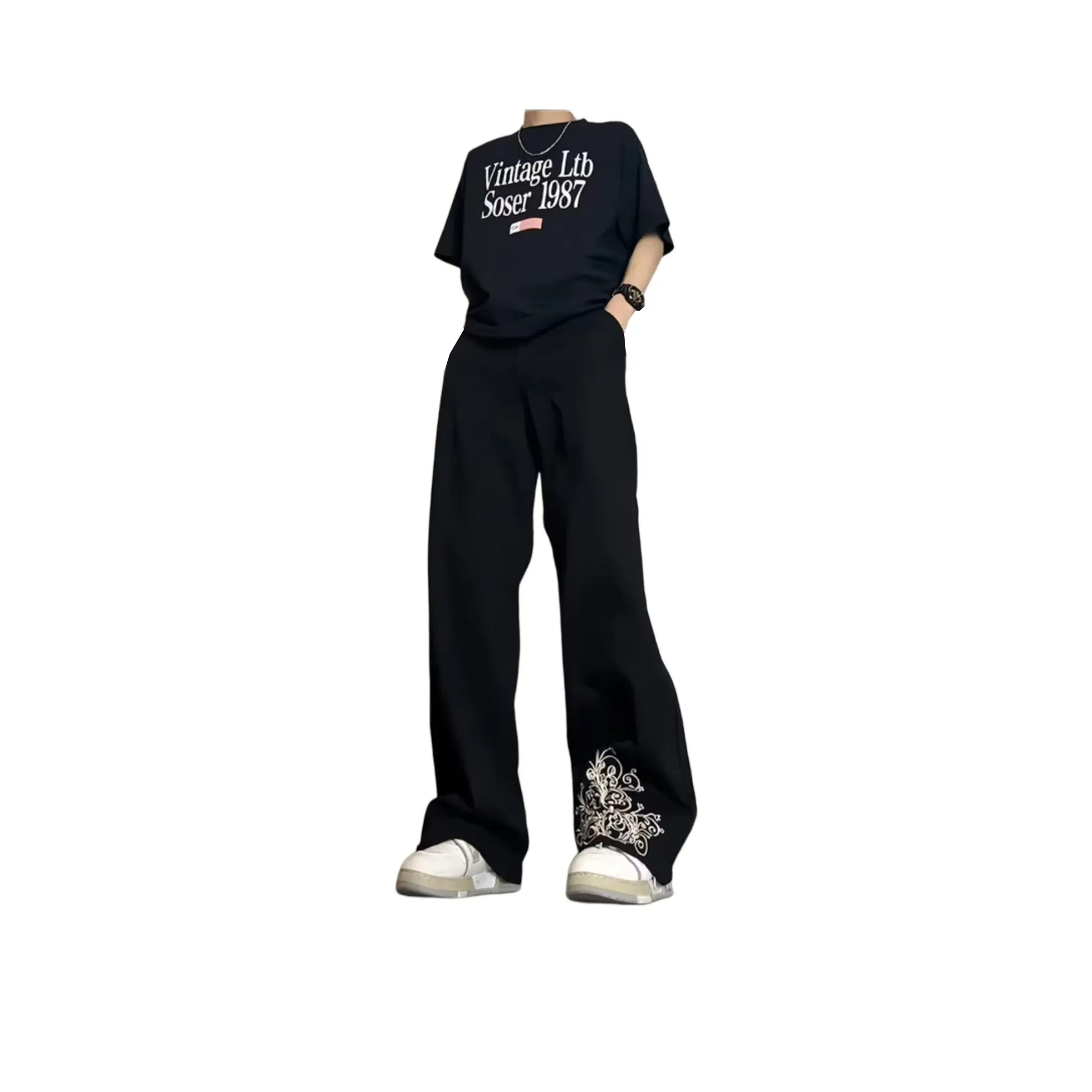 NHZN Черные Женские Джинсы