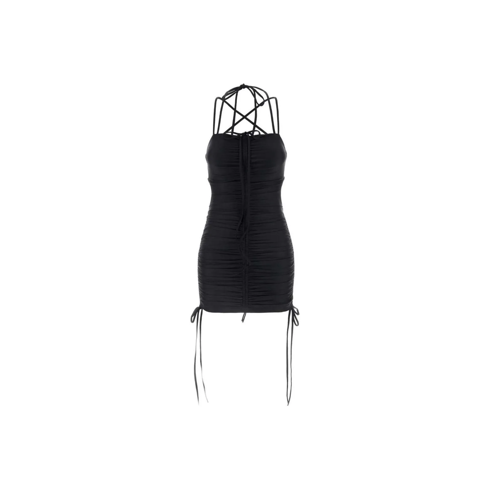 Balenciaga Ruched Mini Dress