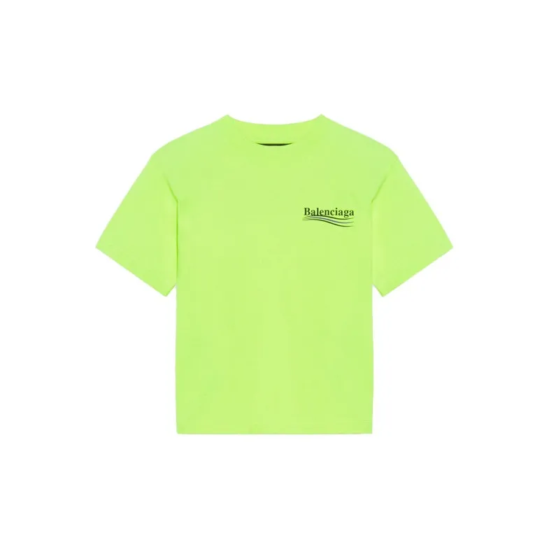 Balenciaga T-Shirt Neon Yellow Baby