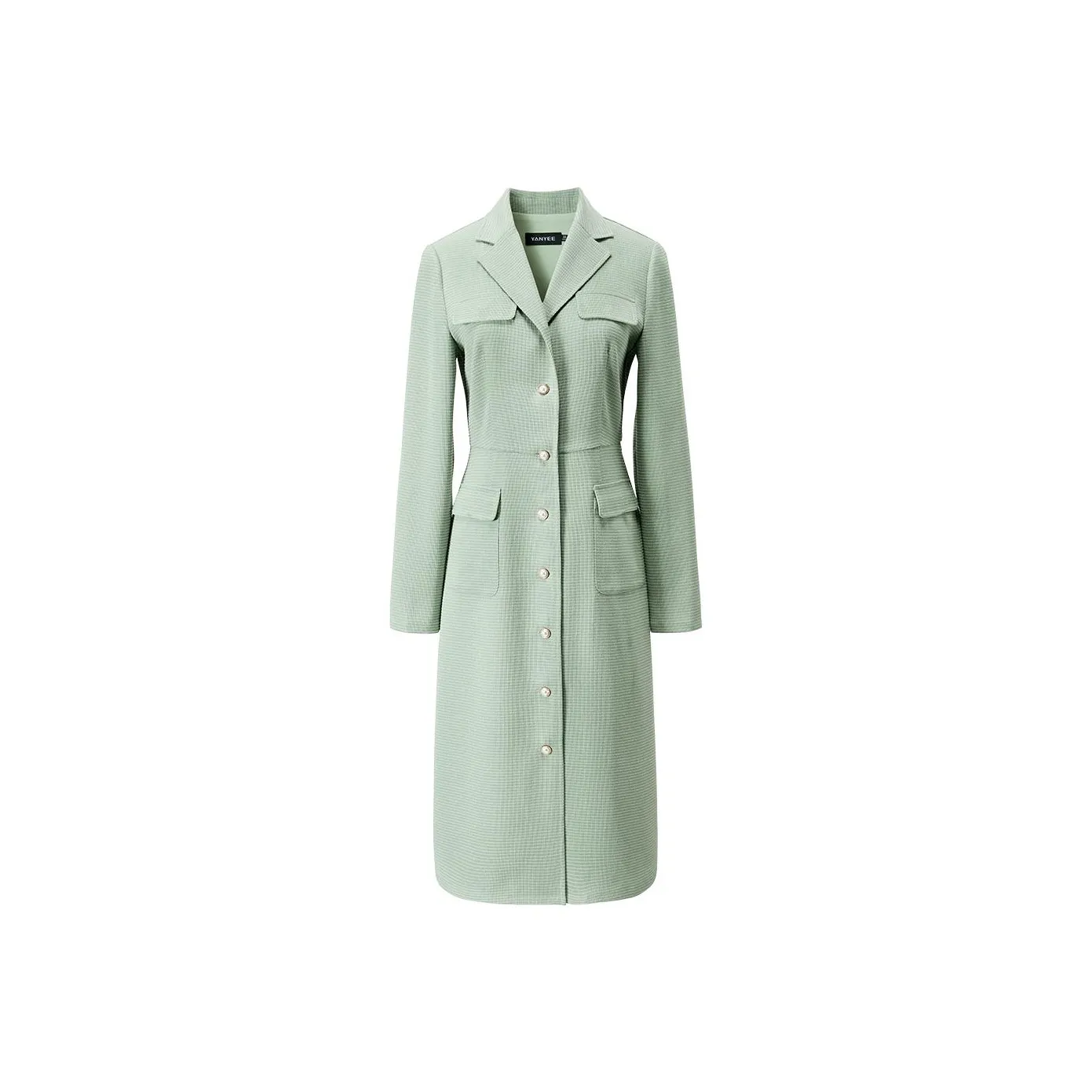 Yan Domain Long Sleeved Dresses Women's Green