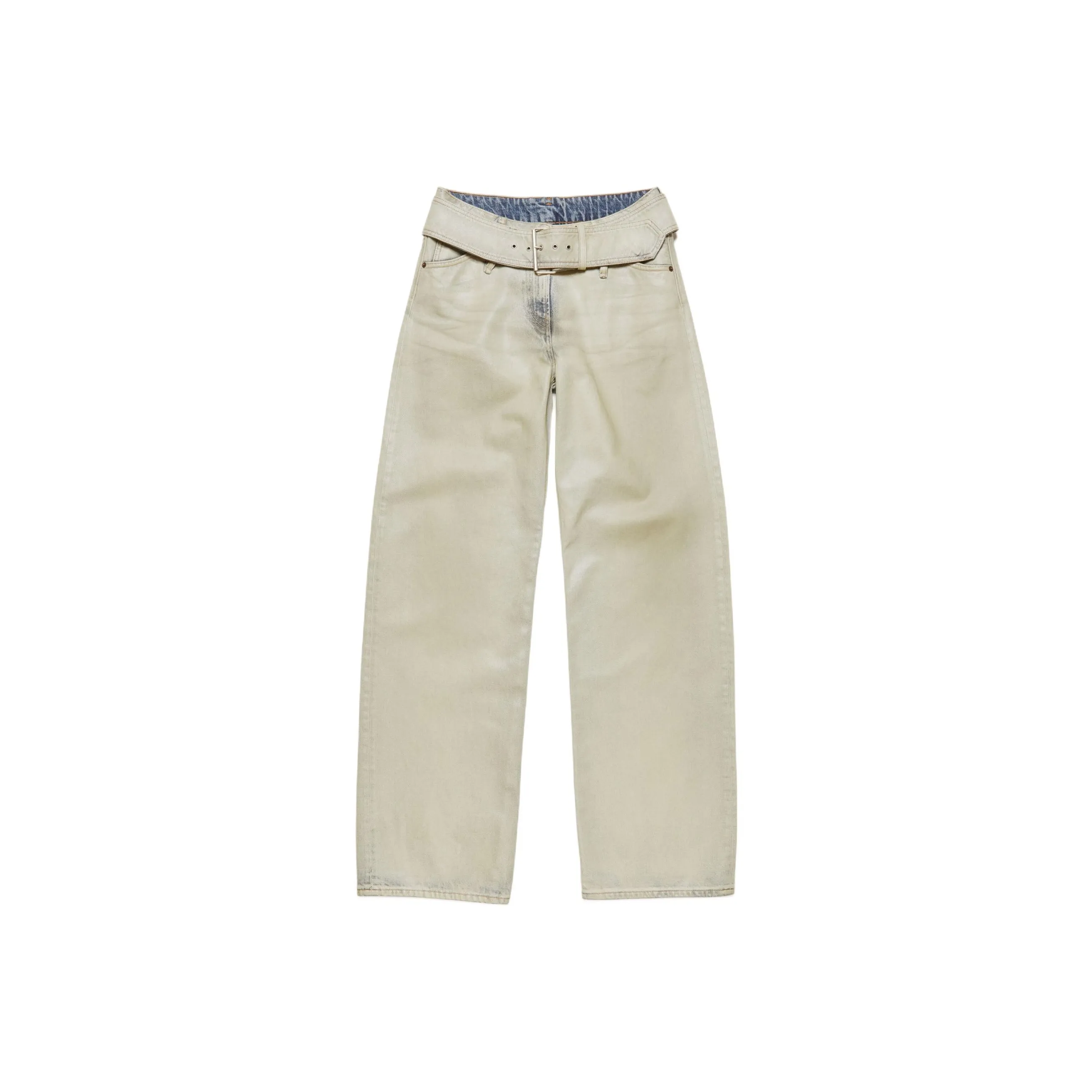 Acne Studios Low Waisted Loose Fit Denim Trousers