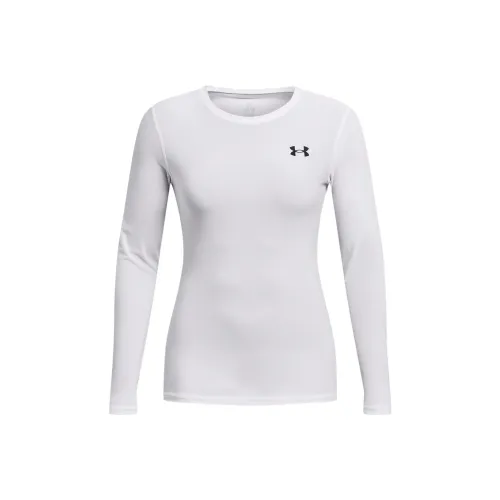 Under Armour HeatGear Белая Женская Фитнес Одежда