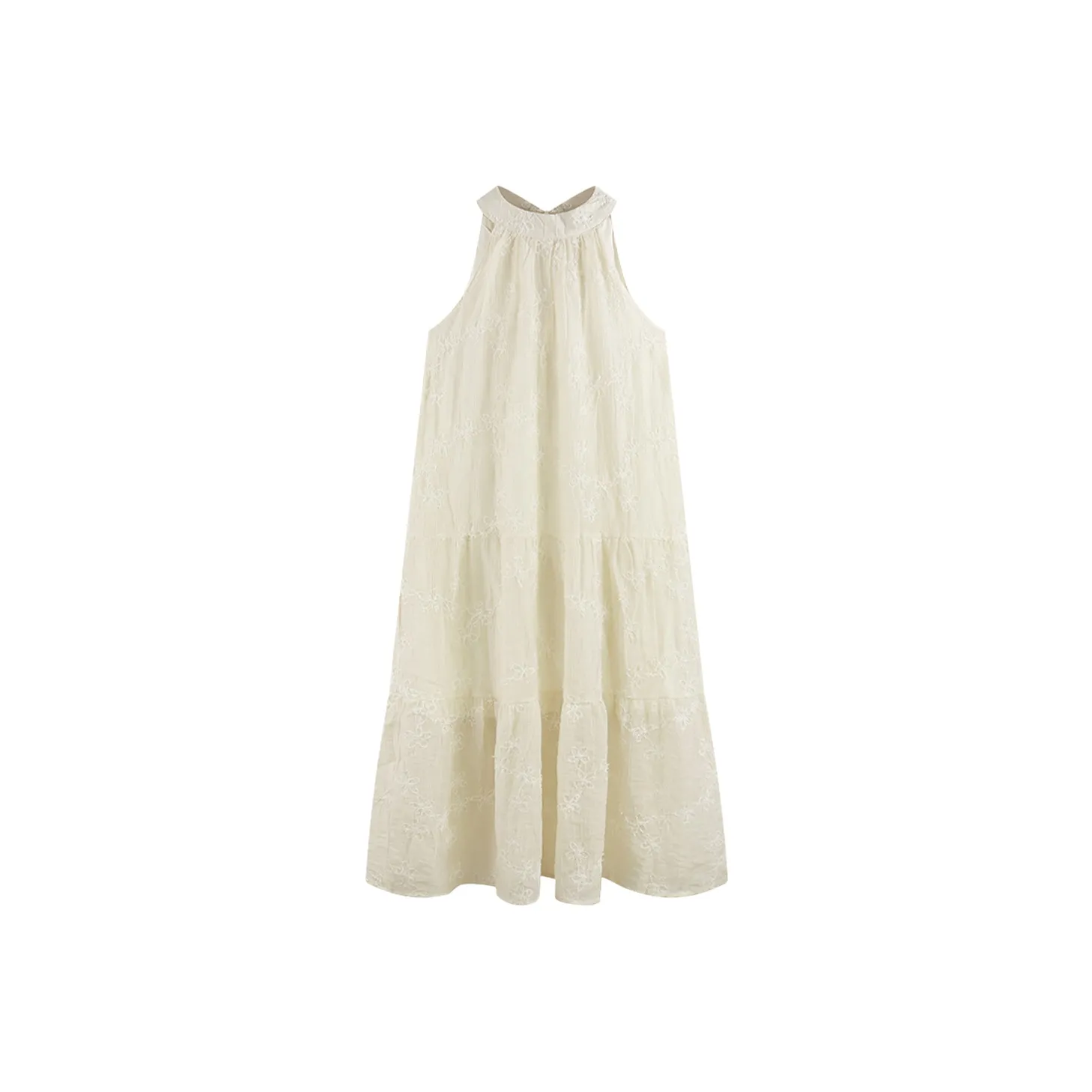 LEMON FAIRY Sleeveless Dress Women's Apricot