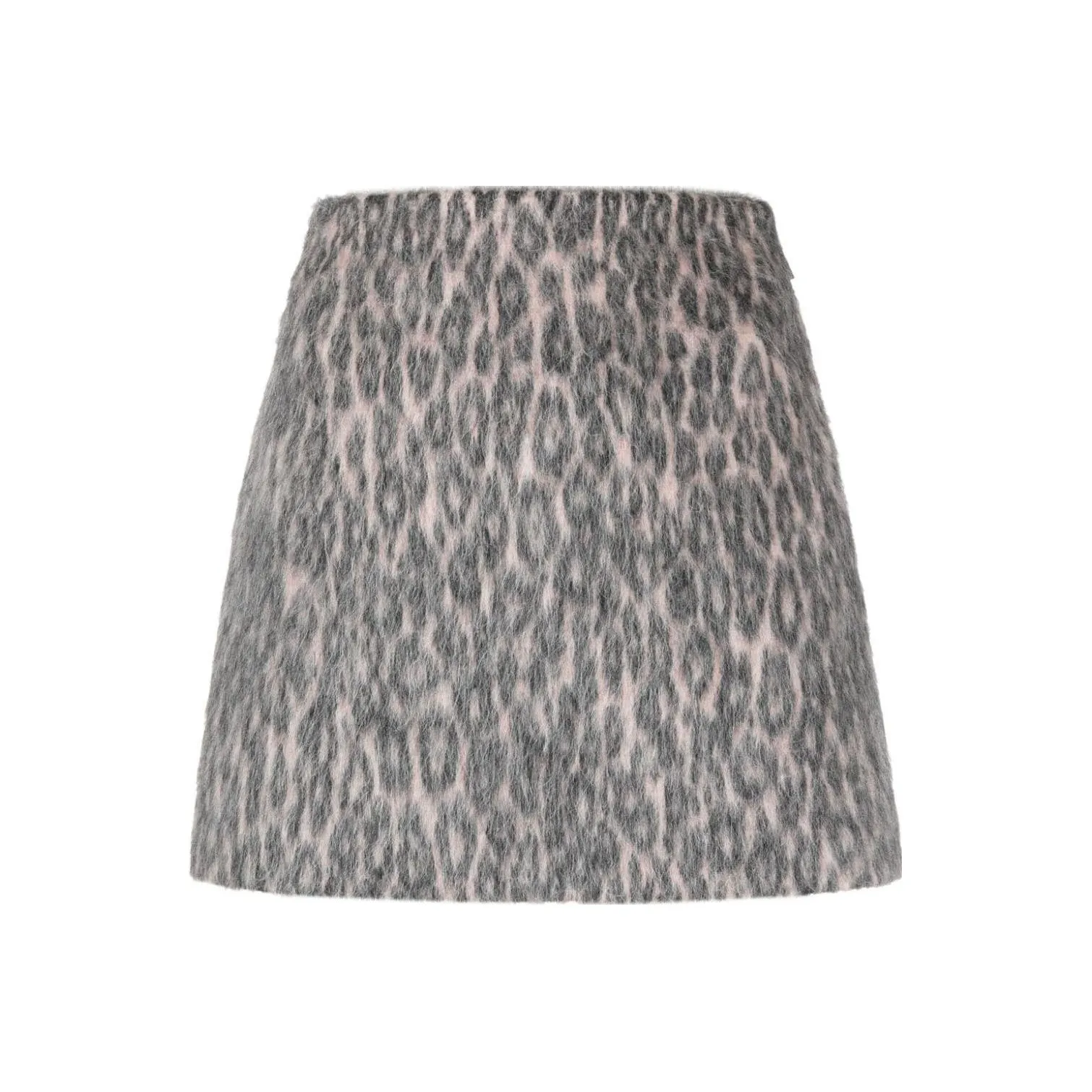 MSGM Серые Женские Повседневные Короткие Юбки