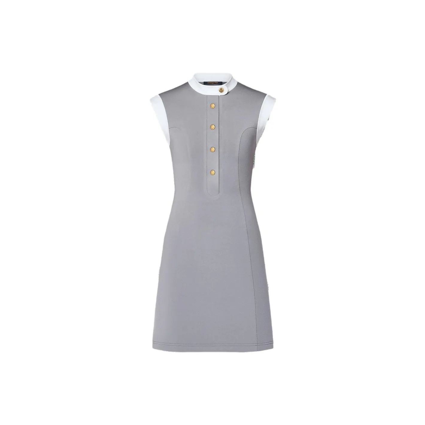 LOUIS VUITTON Technical Jersey Color Block Dress