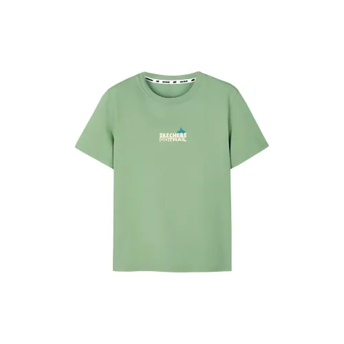 Skechers Базиликово-зеленый/01DP Kids T Рубашки