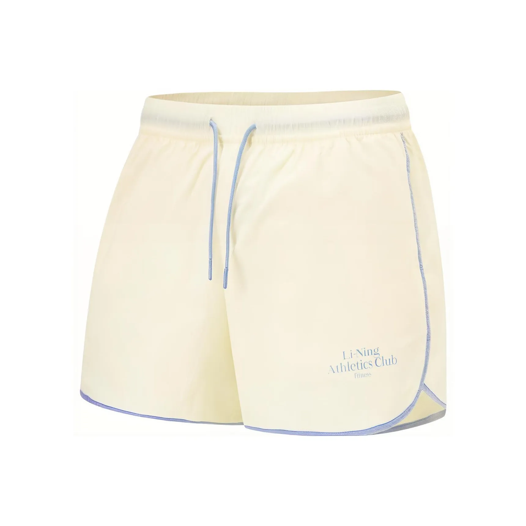 LiNing Fitness Series Sports Shorts Women's Ecru