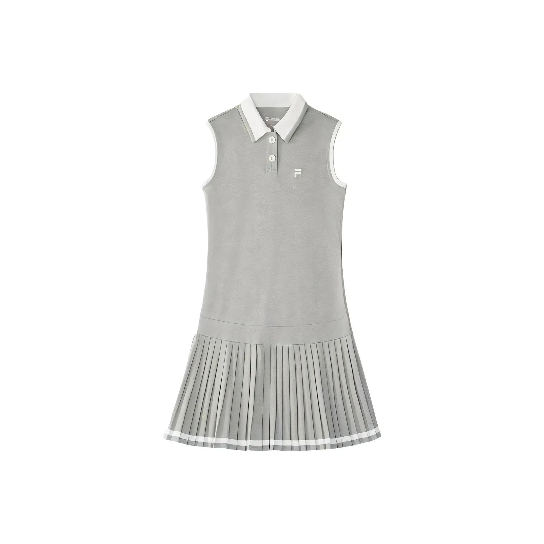 FILA FUSION LIFEFOB SS25 Sleeveless Dress Women's Dome Heather Gray