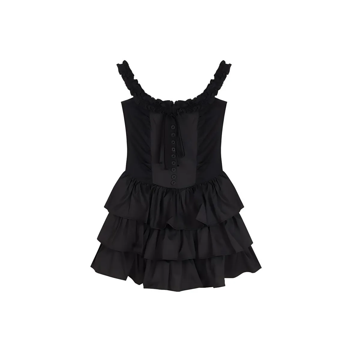 ZCDECO Slip Платье Женское Черное