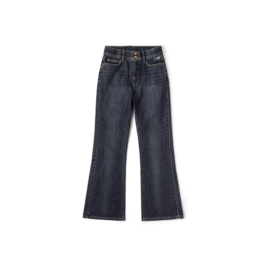 Lee совместный модель FW24 Джинсы Женские Темно-синий