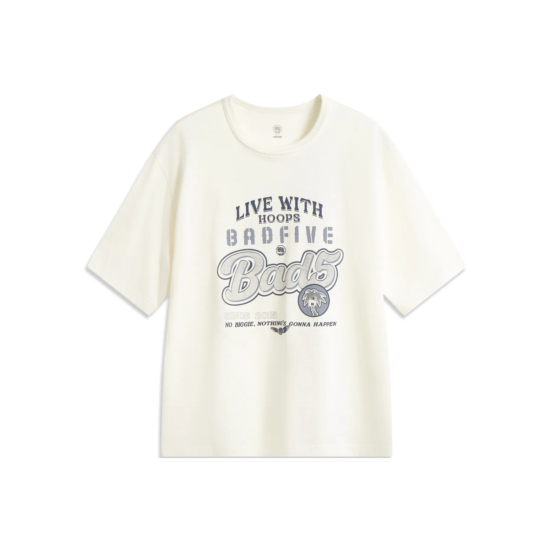 LINING Basketball Collection Т-Рубашка Мужская Айвори