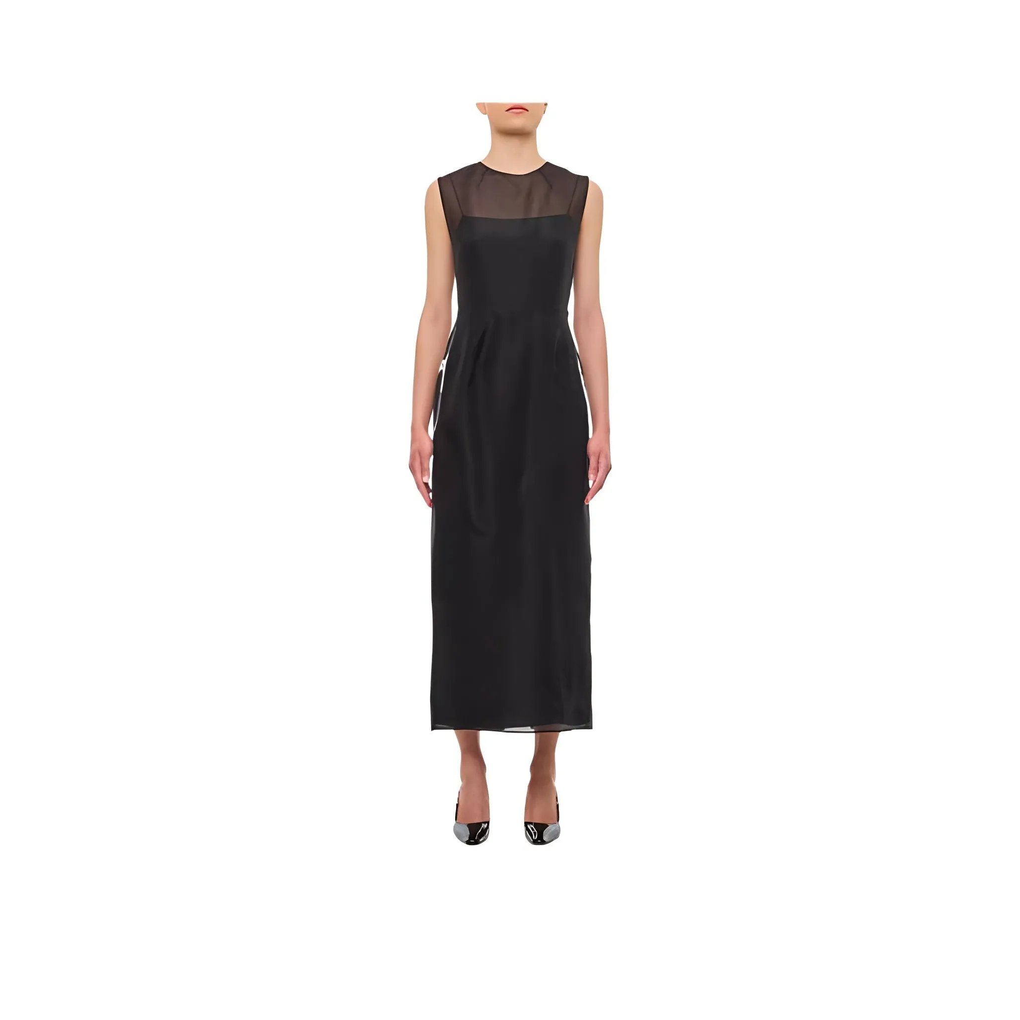 GABRIELA HEARST Sleeveless Dresses Women's Black