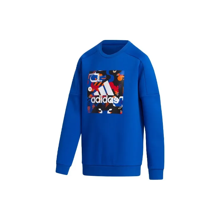 Adidas Свитшот Real Madrid C.F Королевский Синий Детский
