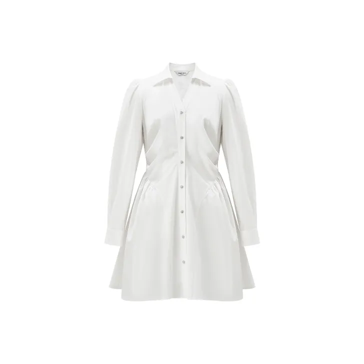 TAMMY TANGS Long Sleeved Dress Women's White