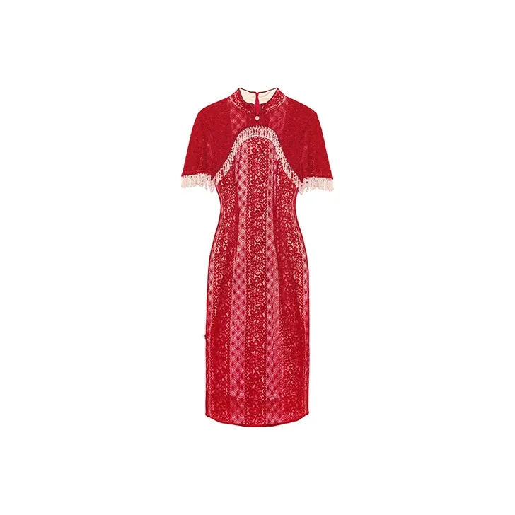 JINYE ORIENTAL Cheongsams Women's Red