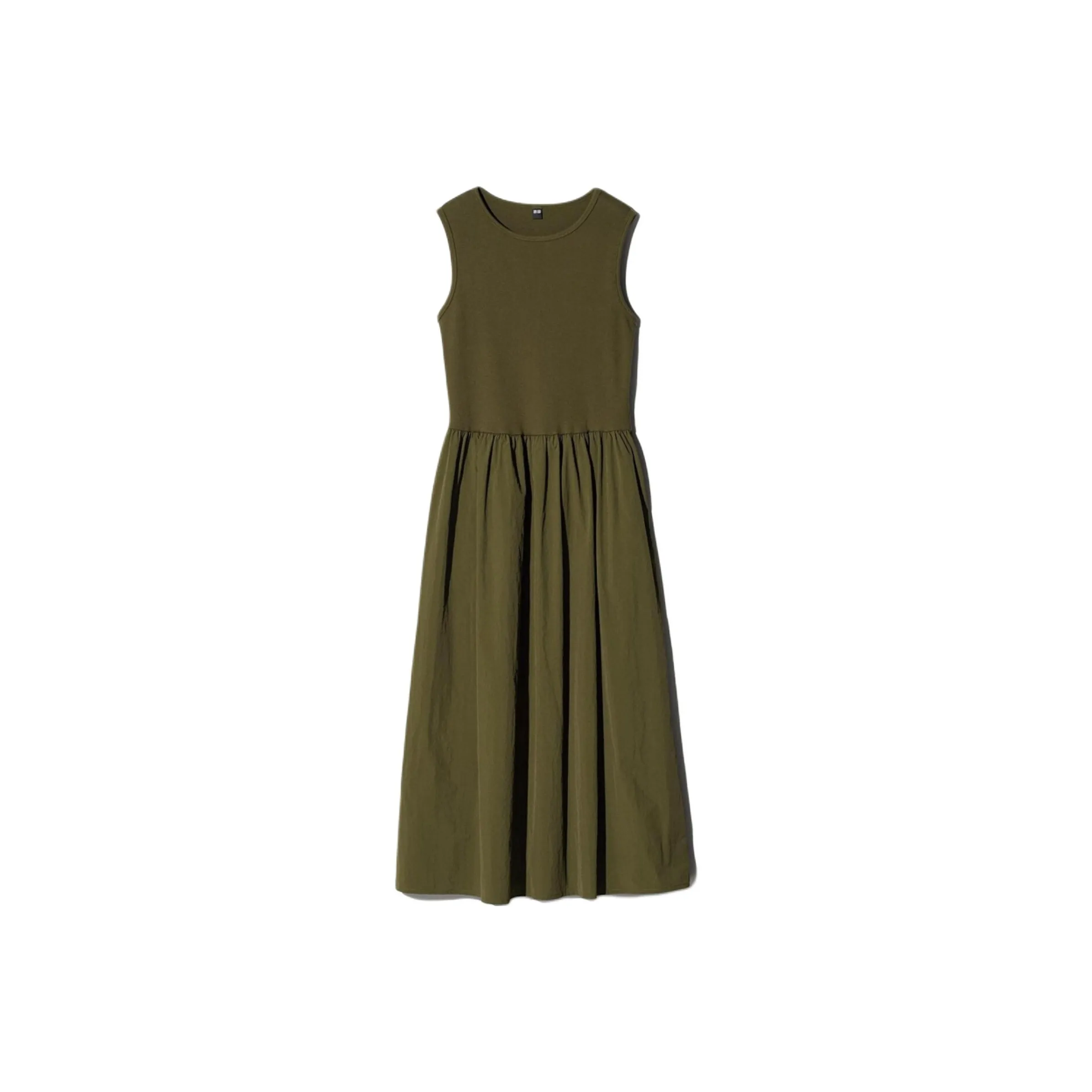 UNIQLO Sleeveless Dress Women's Umber