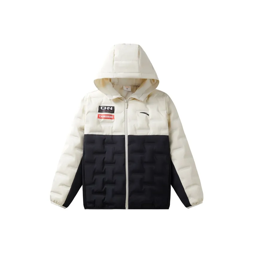 Antakids Пуховик Березовый Белый Dreamy Черный