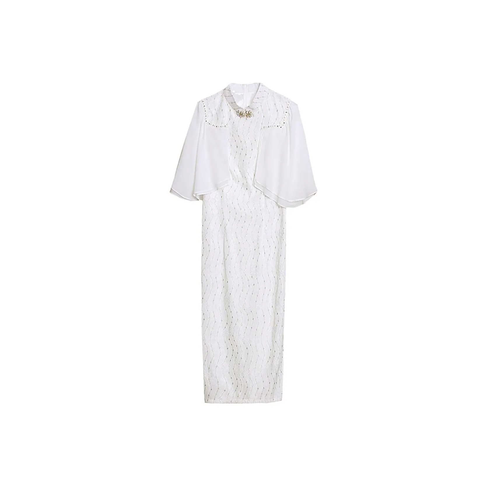 Mapping Cheongsam Women's White