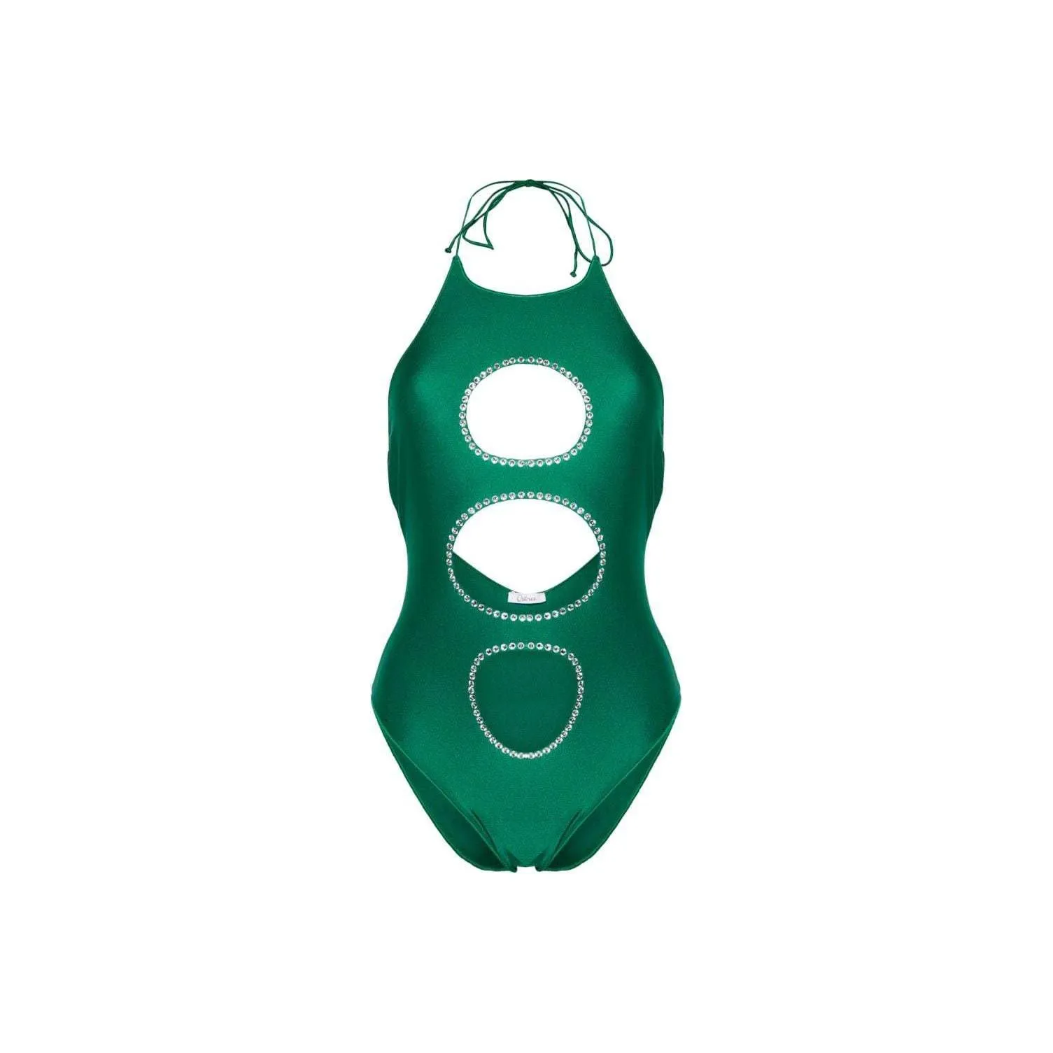 Oséree Gem embellished Cut out Swimsuit