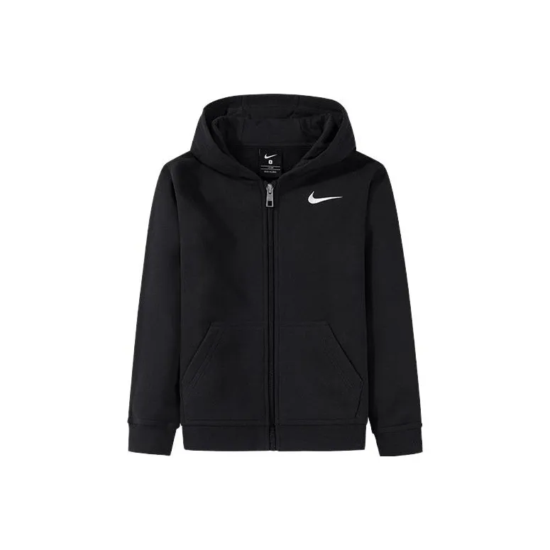 Nike Толстовка Глубокий Черный Детский