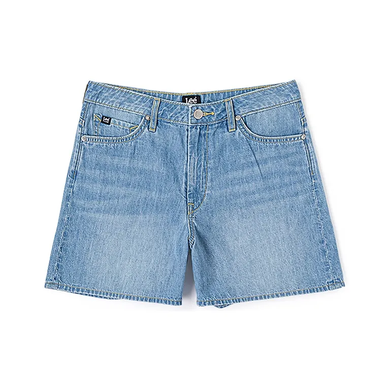 Lee SS24 Шорты Женские Светло-Синий