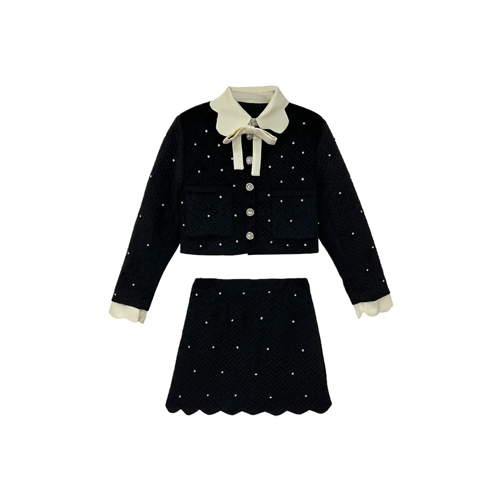 Icicofficial Комплект с юбкой Женские Черный