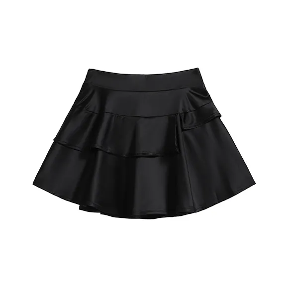 PAIN OR PLEASURE Повседневные короткие юбки Женские Черный