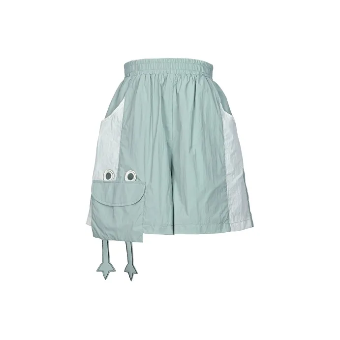 Snbl Зеленые Женские Джинсовые Шорты