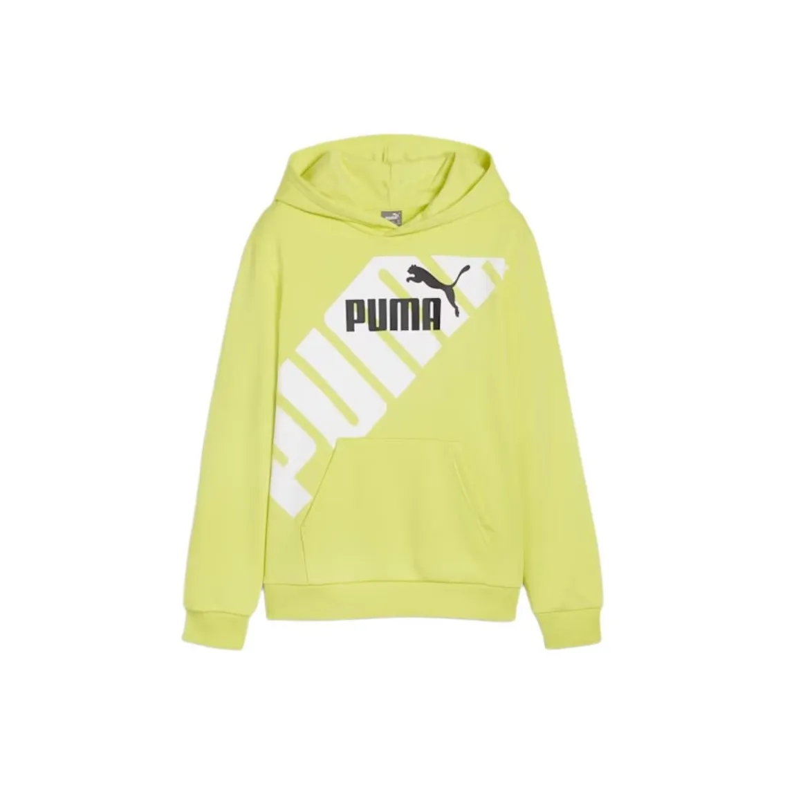 PUMA Толстовка POWER Youth Graphic Толстовка Желтый Зеленый Подростки