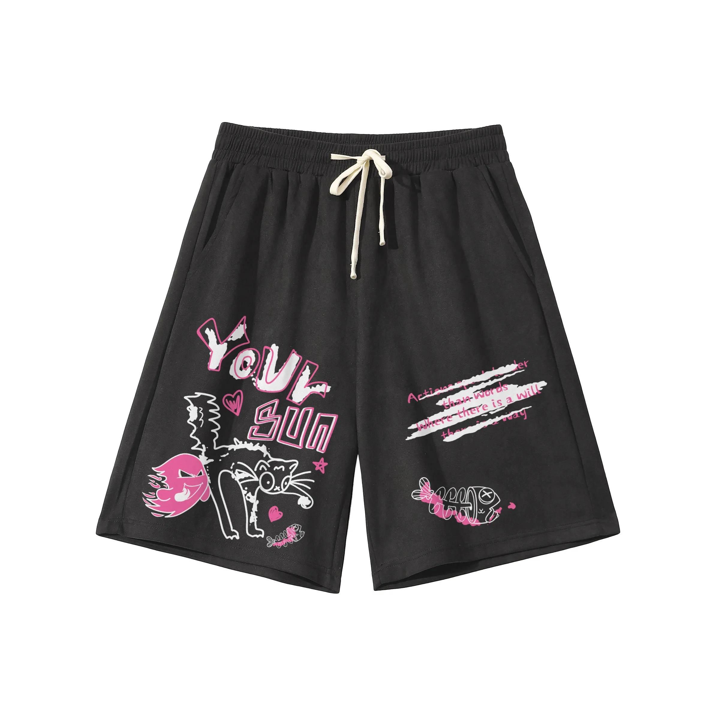 Удобные и освежающие повседневные шорты унисекс