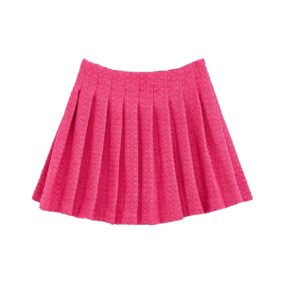 BEBE Повседневные короткие юбки женские розово-красные