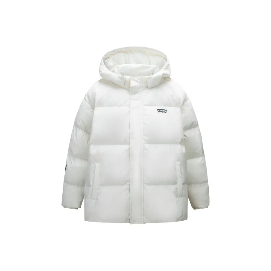 Levi's Пуховик Конфетно-белый Подростки