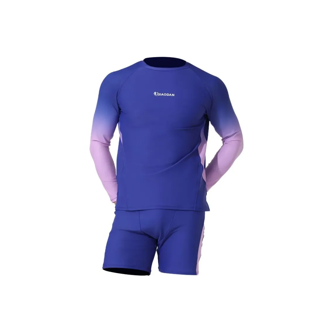 QIAODAN Men's Swimwear Men's Gentian Violet