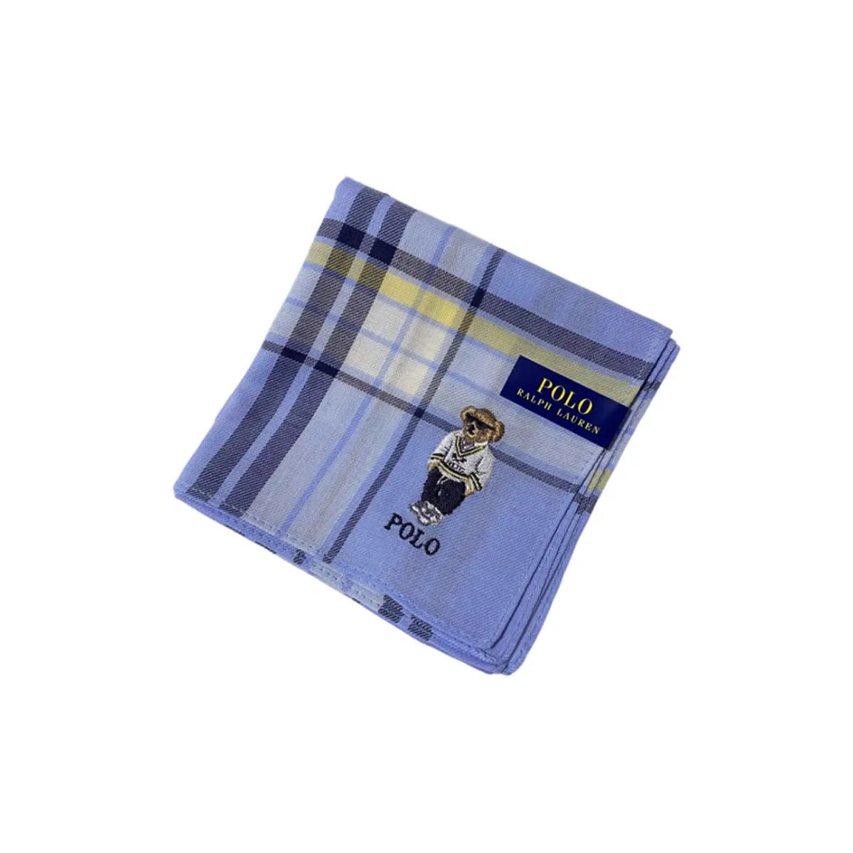Polo Ralph Lauren Silk Scarves Unisex Blue