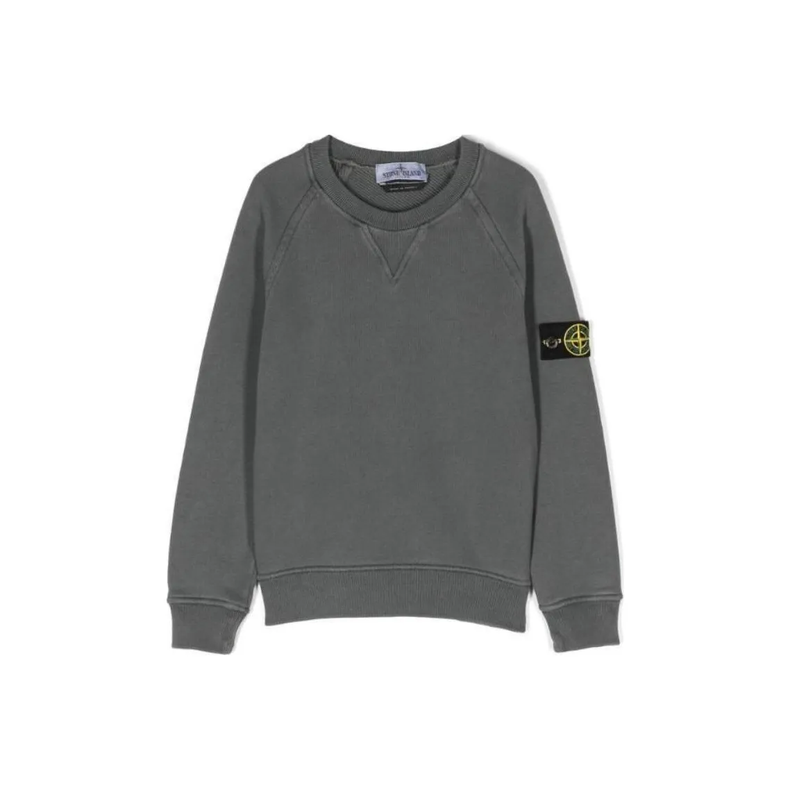 STONE ISLAND Свитшот Серый Детский