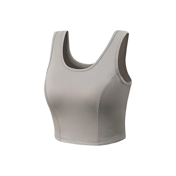 Anta Variety Training Collection Sports Underwear Women's Linen Gray