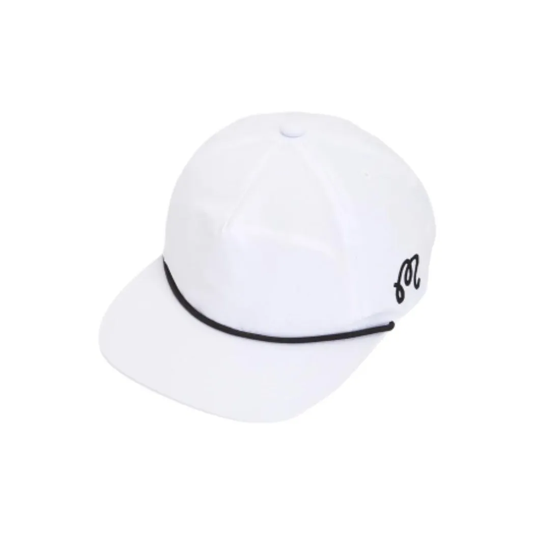 Malbon Golf Baseball Caps Unisex White