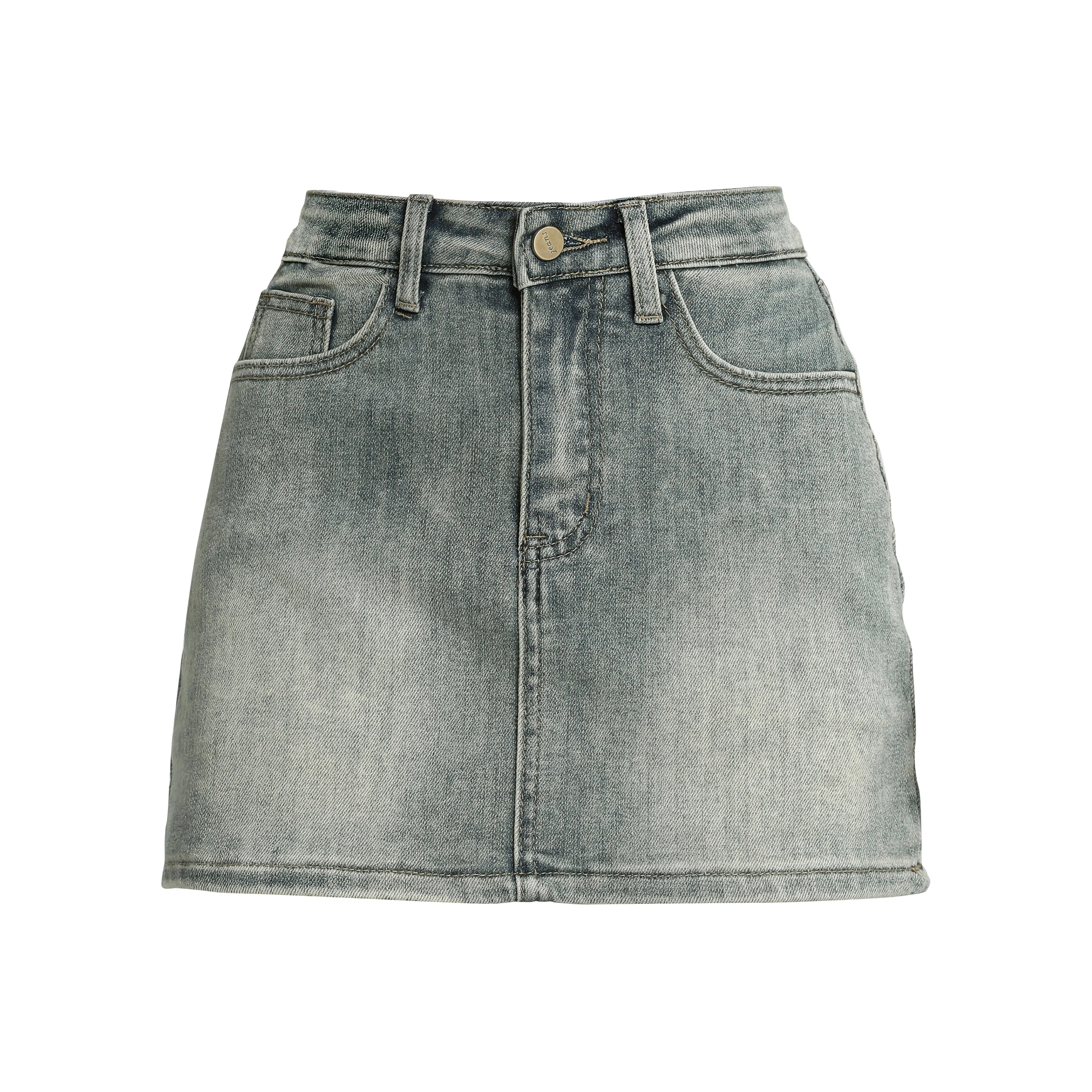 YEARNED Джинсовые короткие юбки Женские