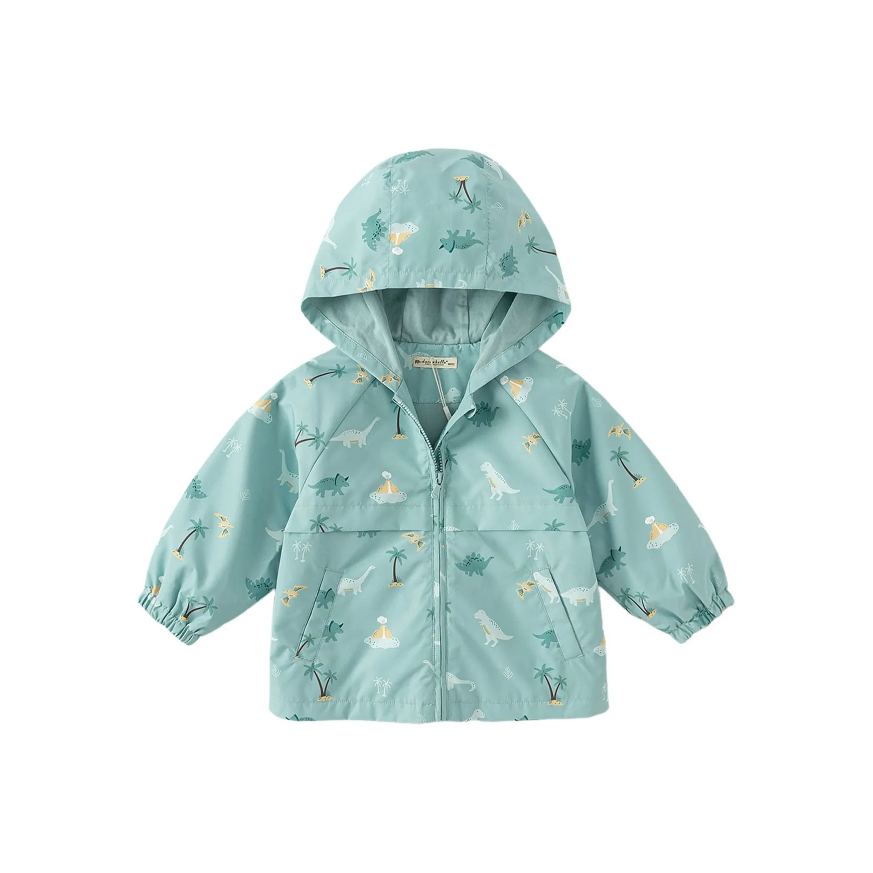 DAVE BELLA Куртка Динозавр с принтом Медвежонок с принтом Детская