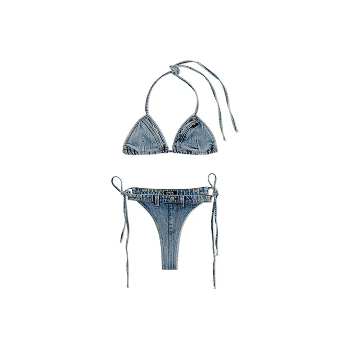 SMFK Wild World Wild World Series Джинсовый синий Женские Бикини