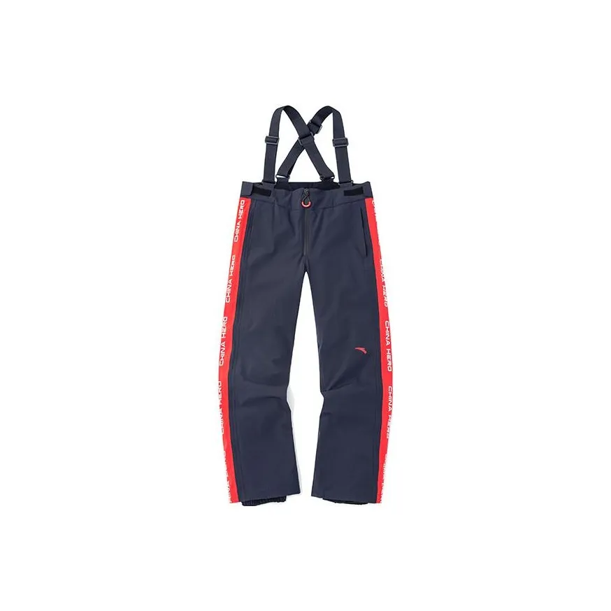 Anta ZONGXUNXILIE Синие Женские Лыжные Брюки