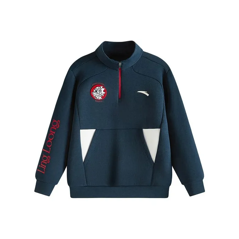 Antakids Свитшот Ink Темно-синий Подростки