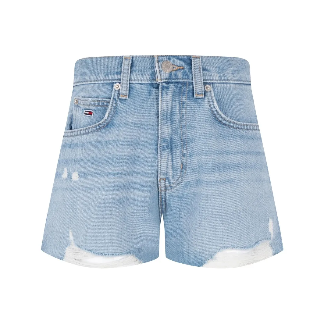 Tommy Hilfiger Джинсовые шорты Женские Джинсовый синий