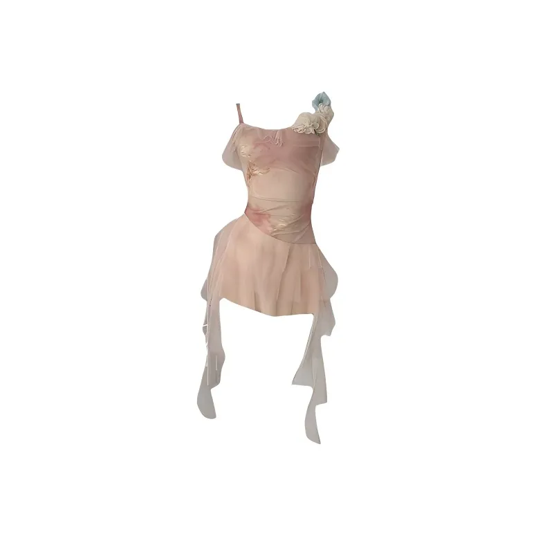 SISC Slip Dresses Women's Light Pink