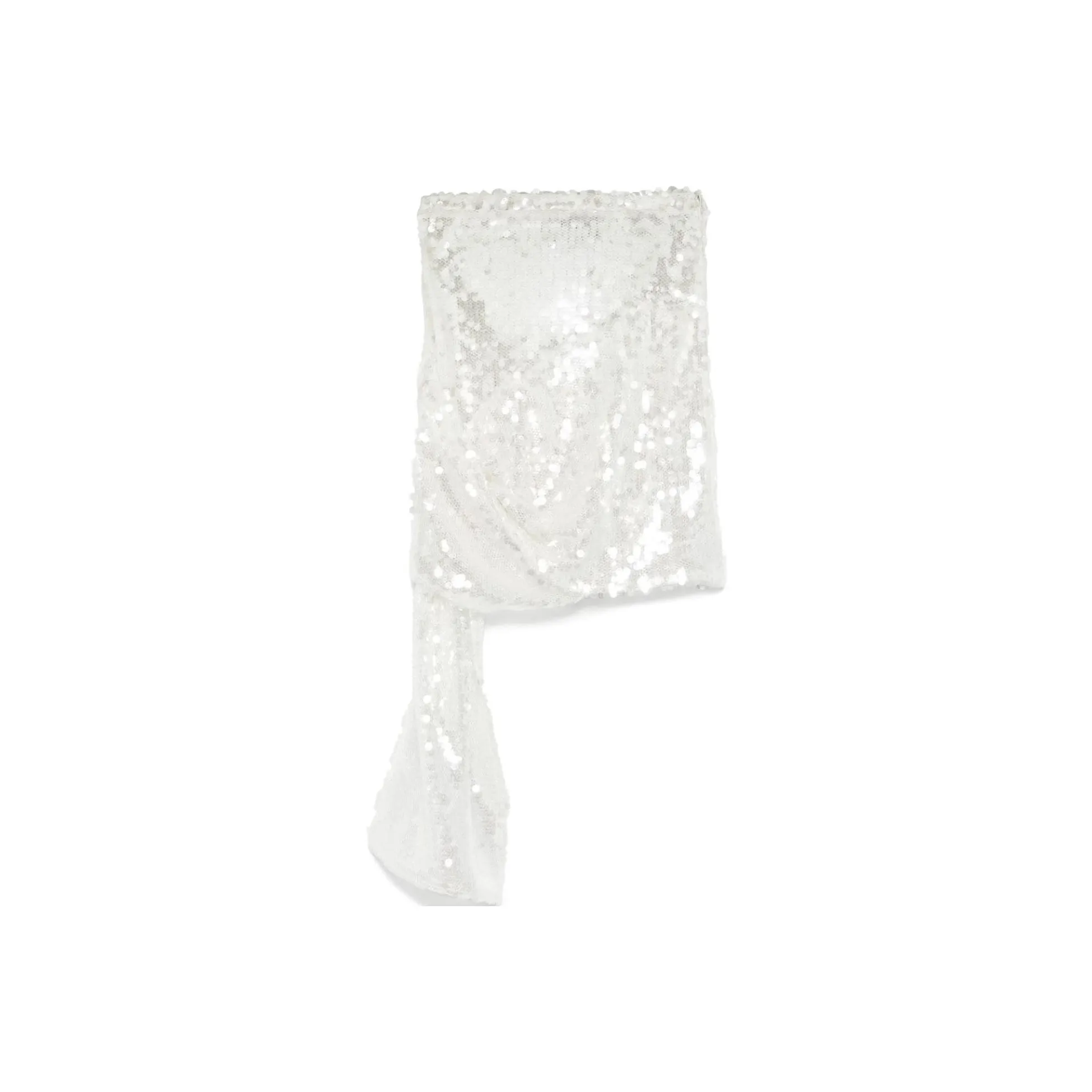 COPERNI Knotted Sequin Skirt