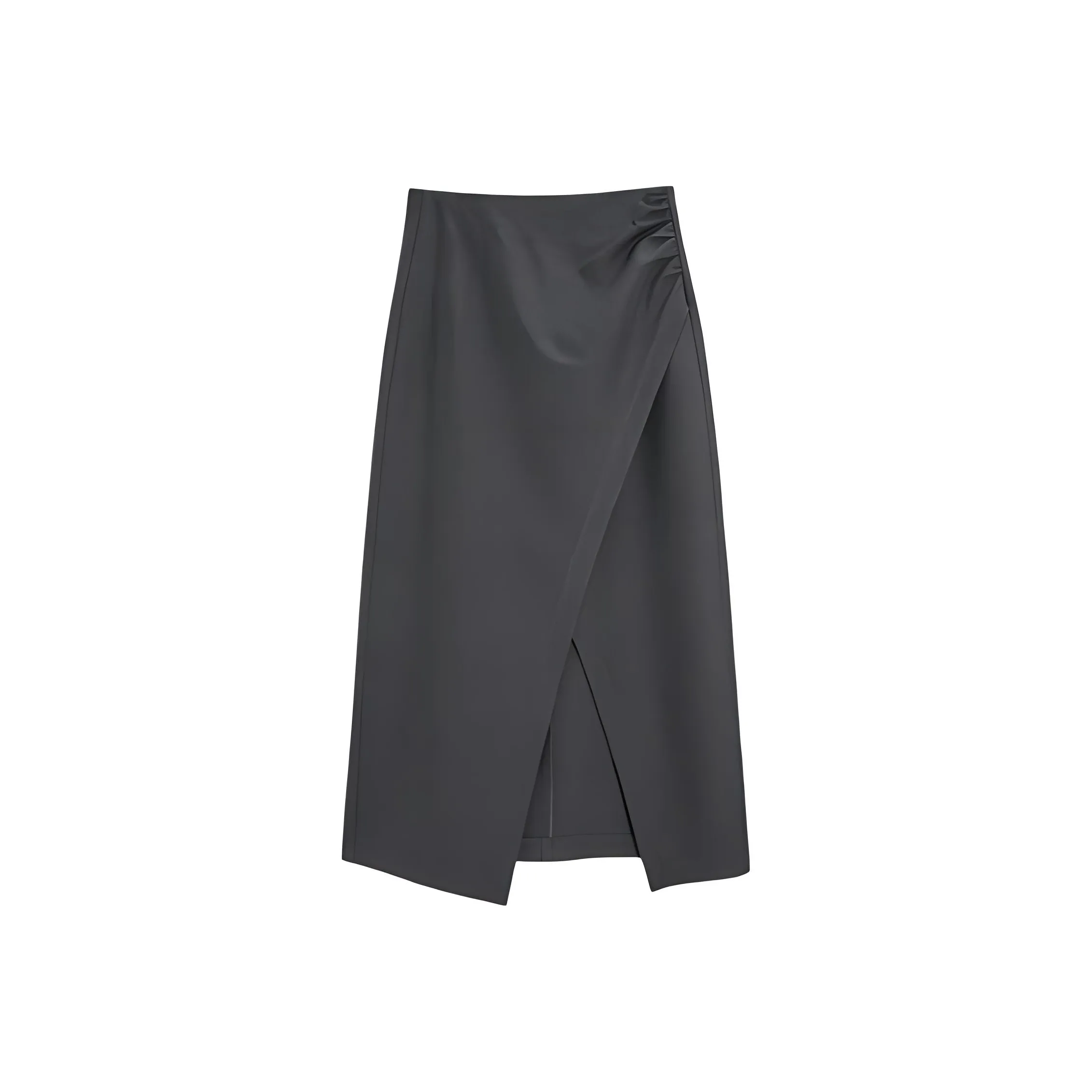 Love To Serve Casual Long Skirt Women's Dark Gray