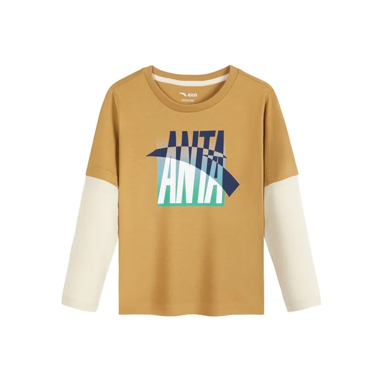 Antakids T-Shirt Bayleaf Коричневый Детский
